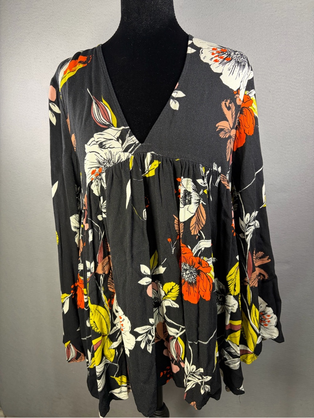 Free People Bella Printed Tunic Top